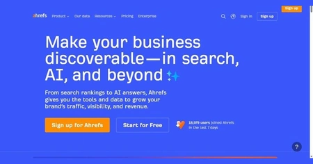 Ahrefs Webmaster Tools
