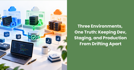 three-environments-one-truth-dev-staging-production